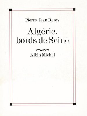 cover image of Algérie, bords de Seine